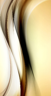 Stor geam interior abstracție galbenă