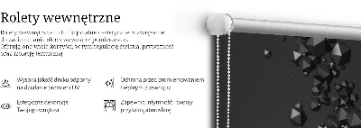 Jaluzele tip roleta în bucăți care cad