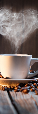 Stor pentru geam o ceașcă de cafea