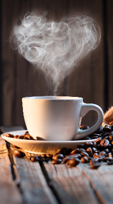 Stor pentru geam o ceașcă de cafea