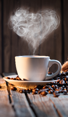 Stor pentru geam o ceașcă de cafea