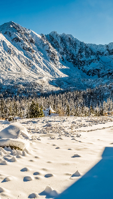 Jaluzele tip roletă munți