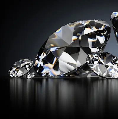Stor pentru geam cu model diamante