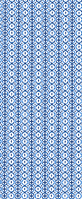 Stor pentru geam cu forme albastre