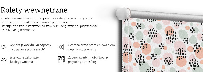 Stor geam interior cu pete negre punctate
