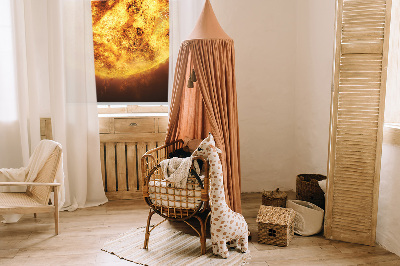 Stor geam interior din plasă galbenă