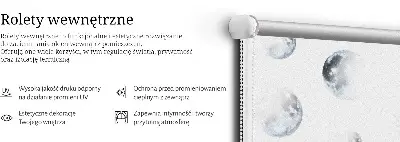 Jaluzele tip roletă luni