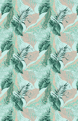 Jaluzele tip roletă cu frunze tropicale