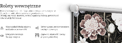 Stor pentru geam un buchet de flori