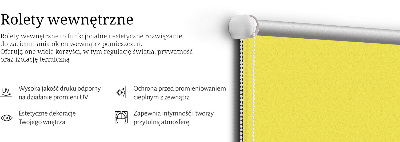 Stor pentru geam galben