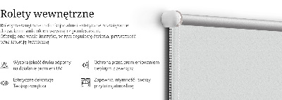 Jaluzele tip roleta gri deschis