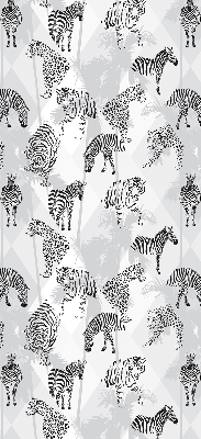 Stor geam interior cu animale gri