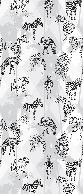 Stor geam interior cu animale gri