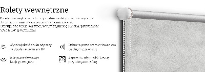 Jaluzele tip roleta în culoarea fum