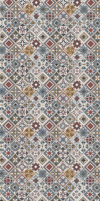 Jaluzele tip roletă cu romburi decorative