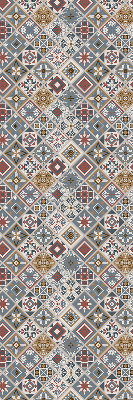 Jaluzele tip roletă cu romburi decorative
