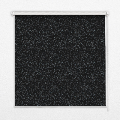 Stor geam interior elemente pe fundal negru