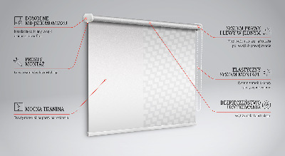 Stor geam interior cu pătrate gri