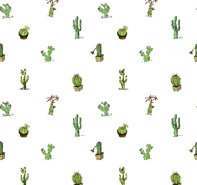 Jaluzele tip roleta cu imprimeu de cactuși