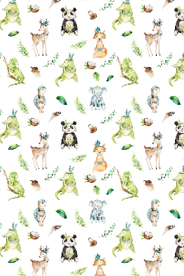 Jaluzele tip roleta cu model animale și plante