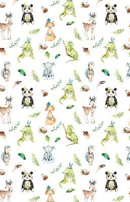 Jaluzele tip roleta cu model animale și plante