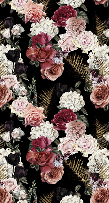 Stor pentru geam un buchet de trandafiri