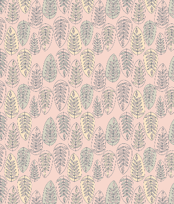 Stor pentru geam cu model de frunze colorate