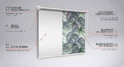 Frunze pentru geam interior mare