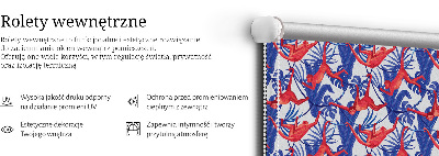 Jaluzele tip roleta maimuțe roșii