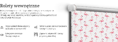 Stor pentru geam Flamingo