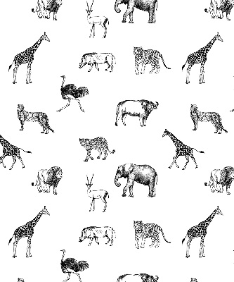 Stor geam interior animale