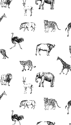Stor geam interior animale