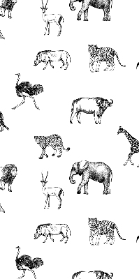 Stor geam interior animale