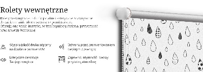 Sticlă pentru geam interior picături