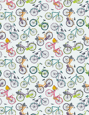 Stor geam interior biciclete