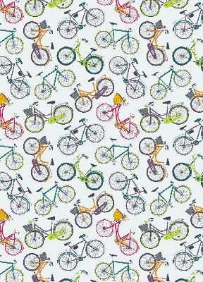Stor geam interior biciclete