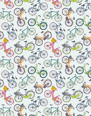 Stor geam interior biciclete