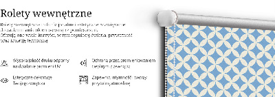Stele albastre pentru geam interior