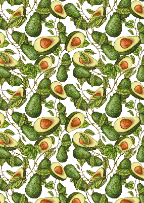Stor geam interior avocado