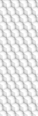 Jaluzele tip roleta cu cuburi 3D