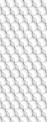 Jaluzele tip roleta cu cuburi 3D
