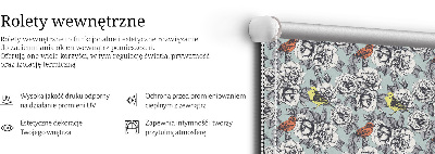Stor pentru geam flori