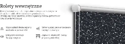 Jaluzele tip roletă constelație