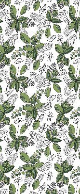 Stor geam interior plante