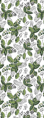 Stor geam interior plante