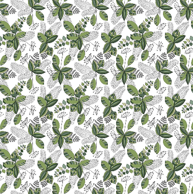 Stor geam interior plante