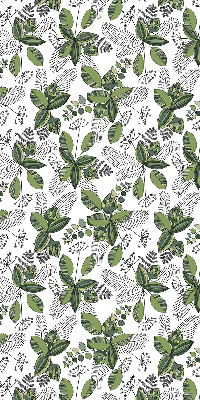 Stor geam interior plante