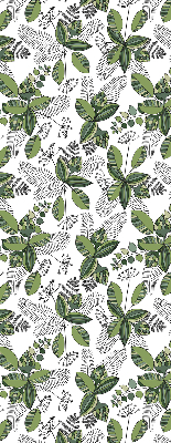 Stor geam interior plante