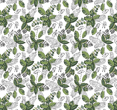 Stor geam interior plante