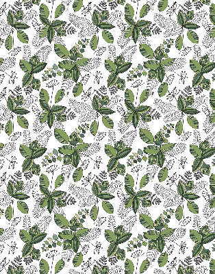 Stor geam interior plante